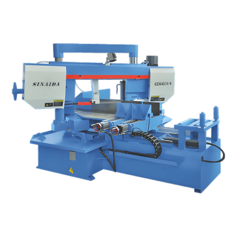 Mesin Gergaji Pita Putar GZX4235-X NC (Servo)