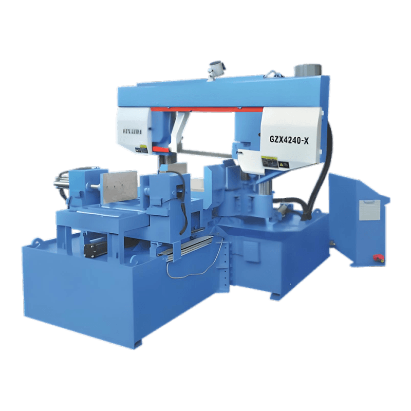 Mesin Gergaji Pita Putar GZX4240-X NC (Servo)